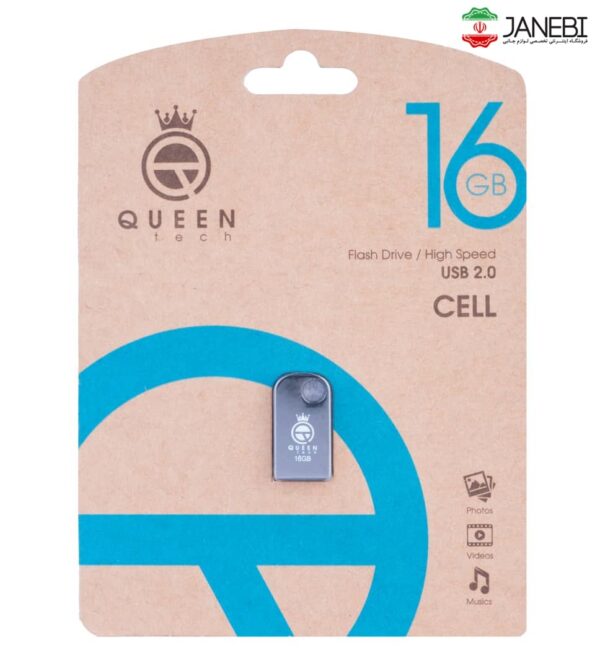 QUEEN TECH Cell USB 2.0 Flash Memory 16G
