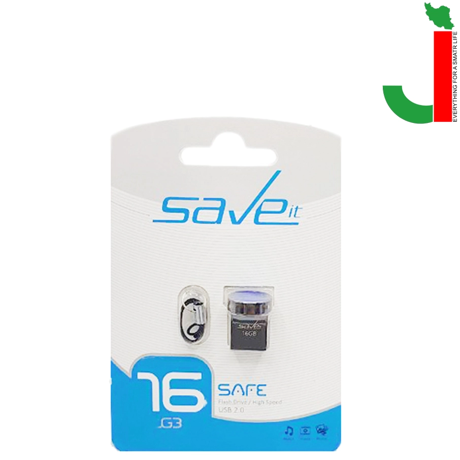 پک فلش SAVE IT SAFE ظرفیت 16گیگابایت