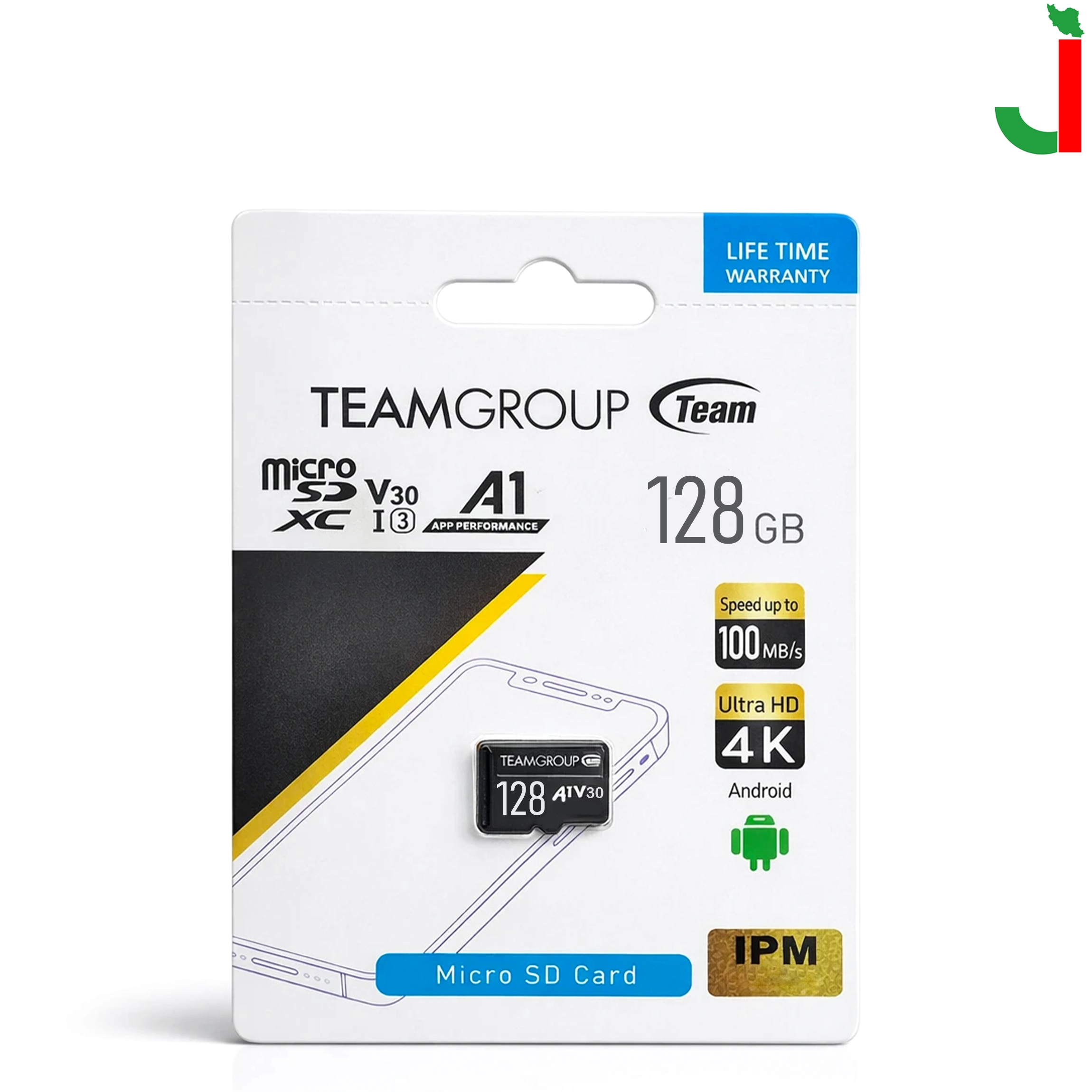 pack TEAM GROUP ELITE U3 4K micro SDXC 128G