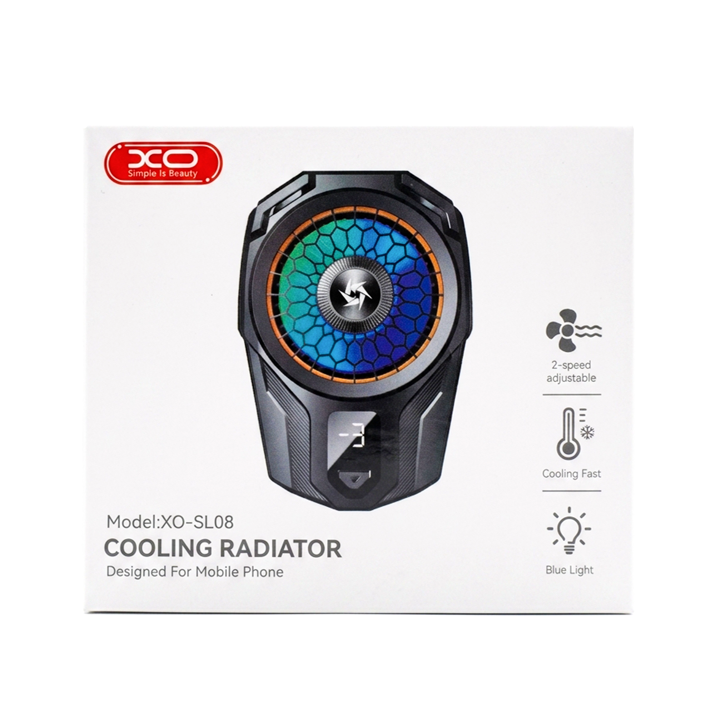 pack XO-SL08 Cooling Mobile Phone Radiator